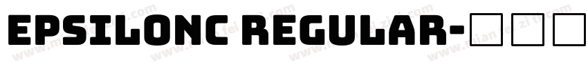 EpsilonC Regular字体转换